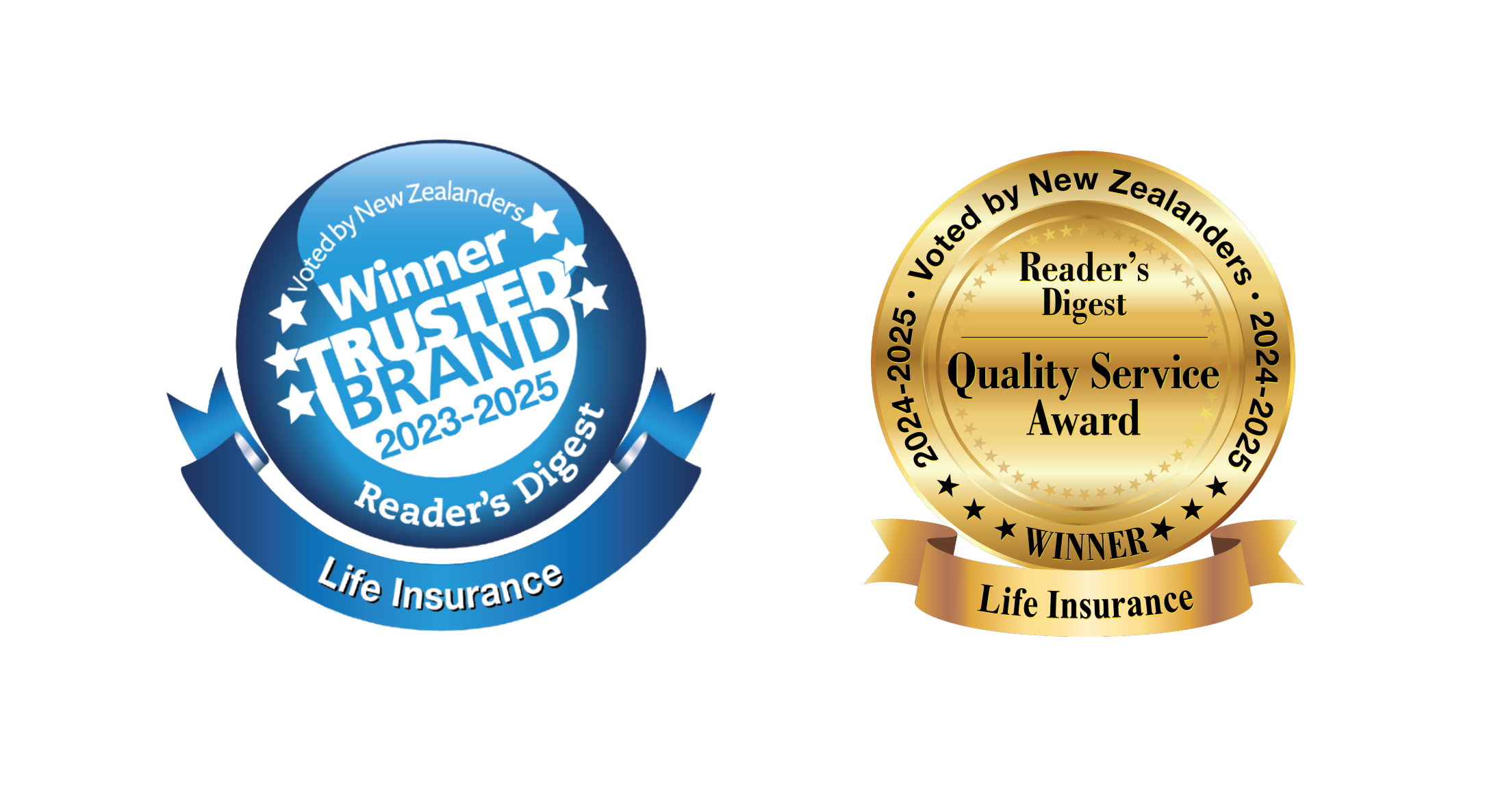 Reader's Digest Winner Trusted Brand and Quality Service Award